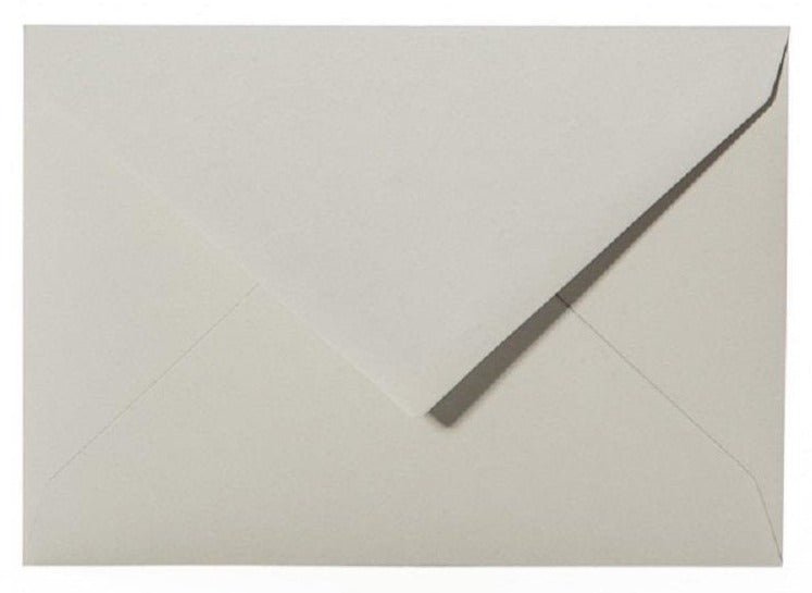 Briefumschläge DIN C6 - Grau - Individuelle Einladung